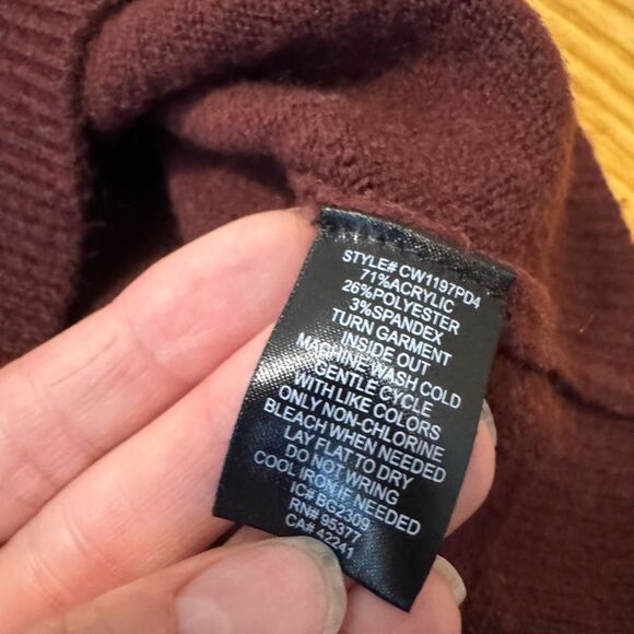 Sanctuary Change of Season Tunic Sweater Sugar Plum Women’s SIZE MED - Picture 11 of 12